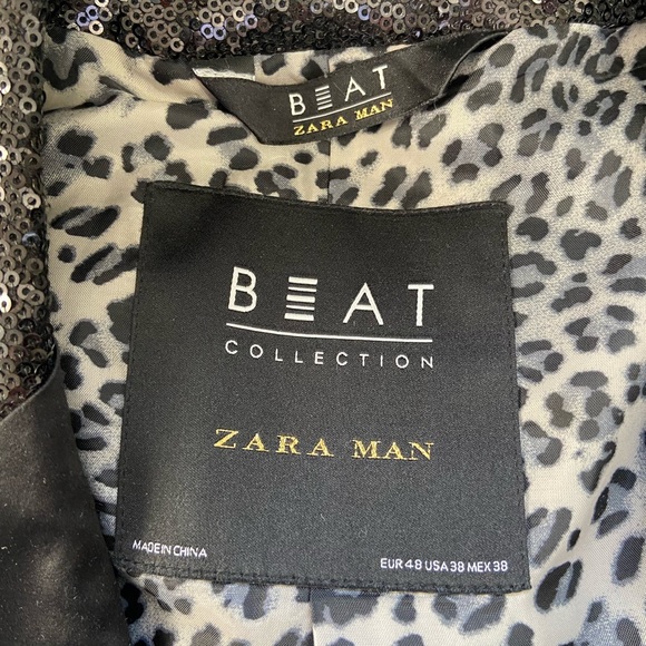 Zara sequinned blazer - Picture 9 of 11